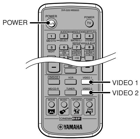 YAMAHA DVR-S 200S - Copier d'un caméscope sur un magnétoscope - 1