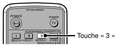 YAMAHA DVR-S 200S - Particularités de la télécommande - 2