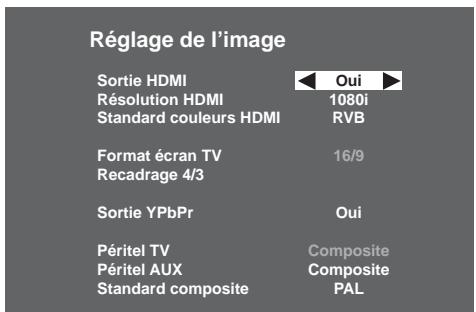 SAGEM DTR 94160S - 6-2-1 Sorties en utilisation HD - 2