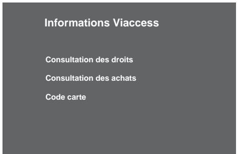 SAGEM DTR 94160S - Informations Viaccess - 1