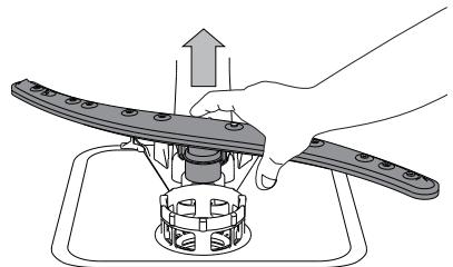 WHIRLPOOL WFC3C34 - NETTOYER LES BRAS D'ASPERSION - 2