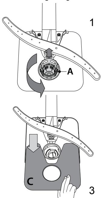 WHIRLPOOL WFC3C34 - El lavavajillas no se debe usar sin filtros o si el filtro está suelto. - 1
