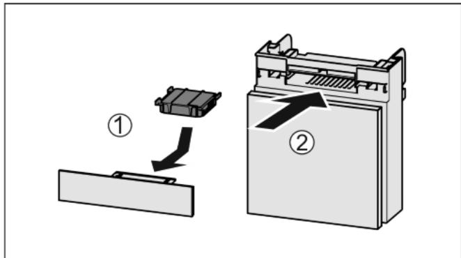 LIEBHERR ICSE5122-20 - Insertion du filtré à charbon actif FreshAir - 1