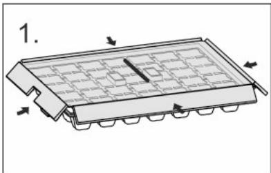 LIEBHERR ICSE5122-20 - Utiliser le bac à glaçons - 1