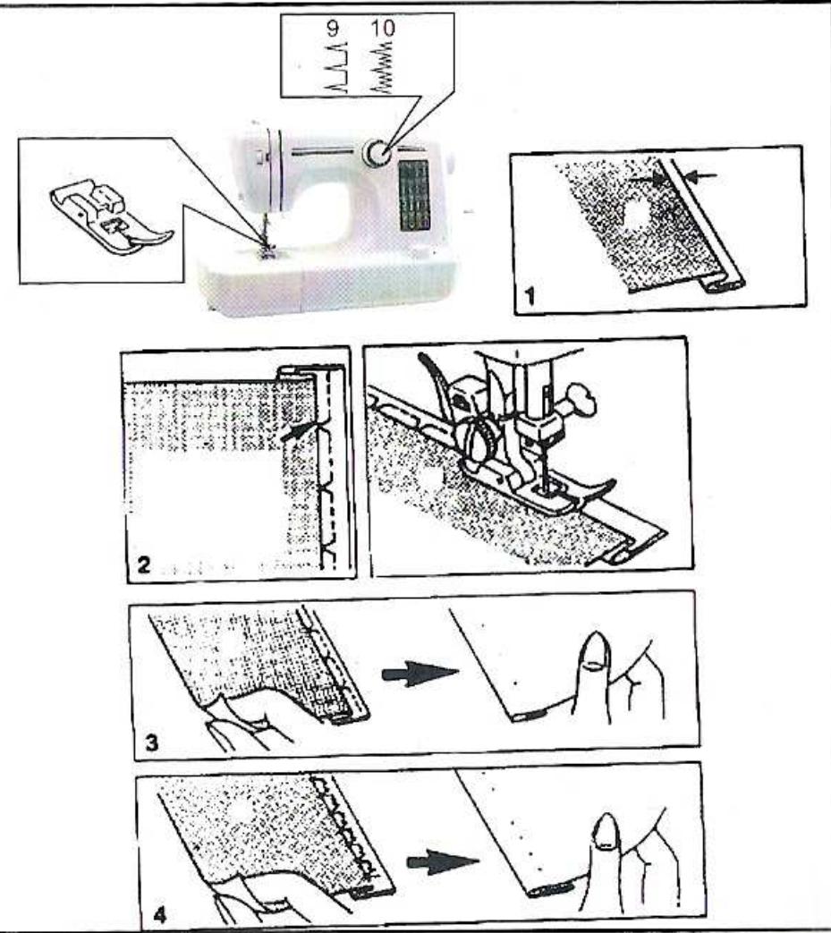 HARPER Machine_a_coudre_MAC_5_kK_gh - Ourlet invisible / Point de lingerie - 1