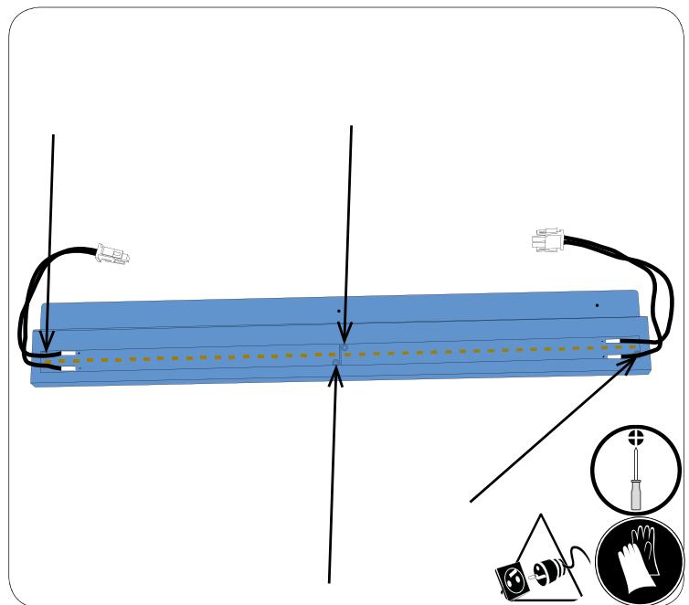 ROBLIN BACCARAT 900 VR - DANS LE CAS OU UN COMPOSANT ÉLECTRIQUE VIENDRAIT À ÉTRÉ ENDOMMAGÉ, CELUI-CI NE POT ÉTRÉ REMPLACÉ QUE PAR UN ATELIER DE RÉPARATION RECONNU PAR LE FABRICANT, CAR DES OUTILS SPEÇAUX SONT NÉCESSAIRES. - 103