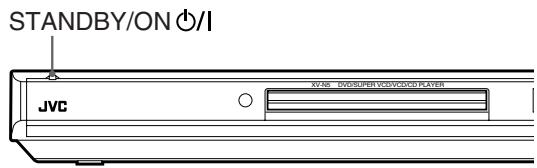 JBL XV-N5 - Mise sous/hors tension de l'appareil - 2