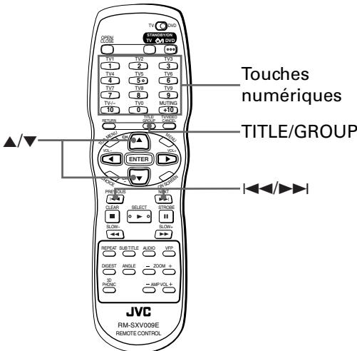 JBL XV-N5 - Sélection du point de début du diaporama - 2