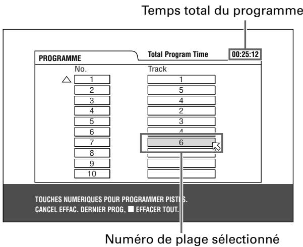 JBL XV-N5 - Lecture dans un ordre spécifique [Lecture programmée] - 7