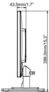 YAMAE CRANPROLITE X2481HS-B1 - DIMENSIONS : ProLite X2481HS - 2