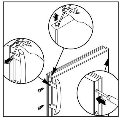 ARTHUR MARTIN ARB 3354 - Pour changer le sens d'ouverture des portes - 5