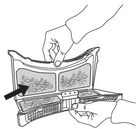 MAROQUE HDLX80310 - NETTOYAGE DU FILTRE DE PORTE - 3