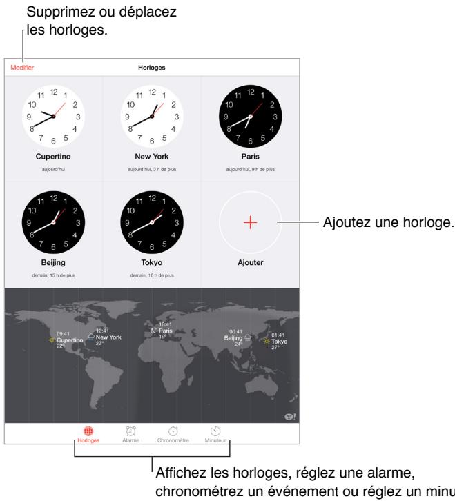 APPLE IPAD AIR 2 CEL128 - Horloge en un coup d'oeil - 1