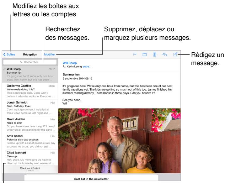 APPLE IPAD AIR 2 CEL128 - Écrire des messages - 1