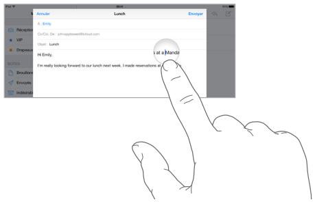 APPLE IPAD AIR 2 CEL128 - Modifier du texte - 1