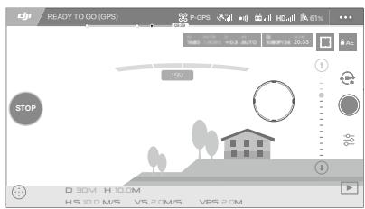 DII MAVIC PRO COMBO - Utilisation de la fonction TapFly - 6