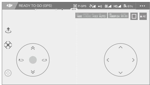 DII MAVIC PRO COMBO - Utilisation des manettes virtuelles - 1