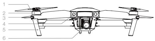 DII MAVIC PRO COMBO - Scheme de l'appareil - 1
