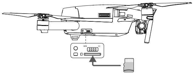 DII MAVIC PRO COMBO - Logement de carte Micro-SD - 1