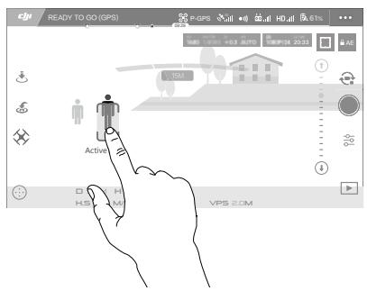 DII MAVIC PRO COMBO - Utilisation de la fonction ActiveTrack - 3