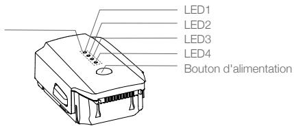 DII MAVIC PRO COMBO - Utilisation de la batterie - 1