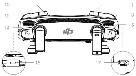 DII MAVIC PRO COMBO - Bouton d'enregistrement - 1