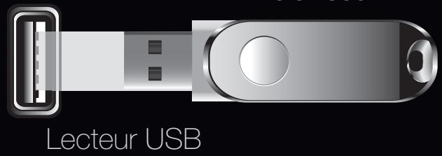 SAMSUNG UE37D6530 - - Connexion d'un périphérique USB - 1