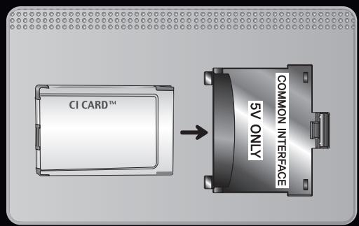 SAMSUNG UE37D6530 - Utilisation de la “CARTE CI ou CI+” - 1