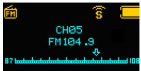 MPMAN MPFOL9 - Utilisation de la radio FM - 3