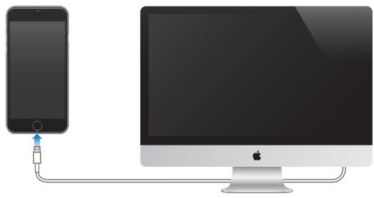 APPLE iPH 4S 8GO RECO BL - Connecter l'iphone à votre ordinateur - 1
