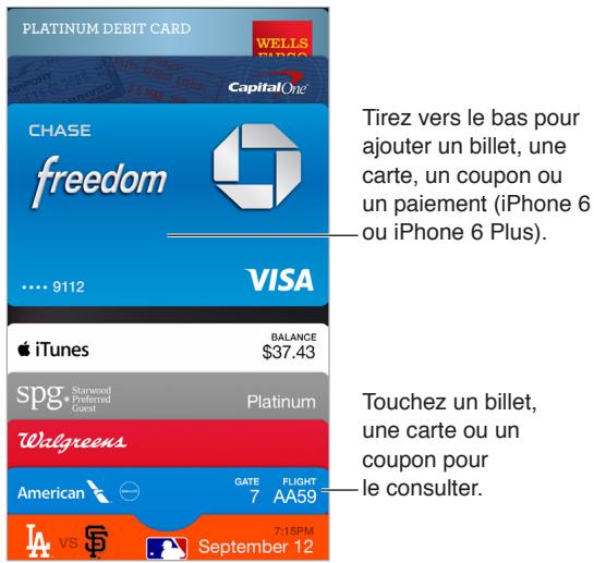 APPLE iPH 4S 8GO RECO BL - Passbook en un coup d'œil - 1