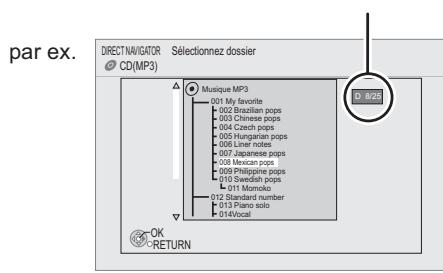 PANASONIC SC-BTX77 - MP3 Lecture d'une piste dans un autre dossier - 1