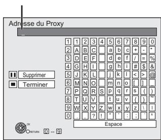 PANASONIC SC-BTX77 - Paramétrre le serveur mandataire - 1
