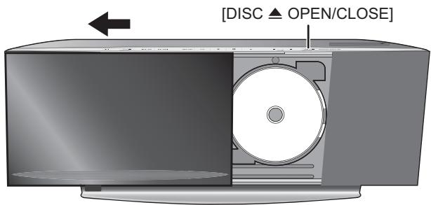 PANASONIC SC-BTX77 - Fonctionnement de la porte coulissante - 1