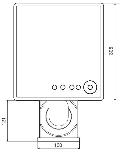 DENON CEOL N10 GREY - Dimensions (Unité : mm) - 1