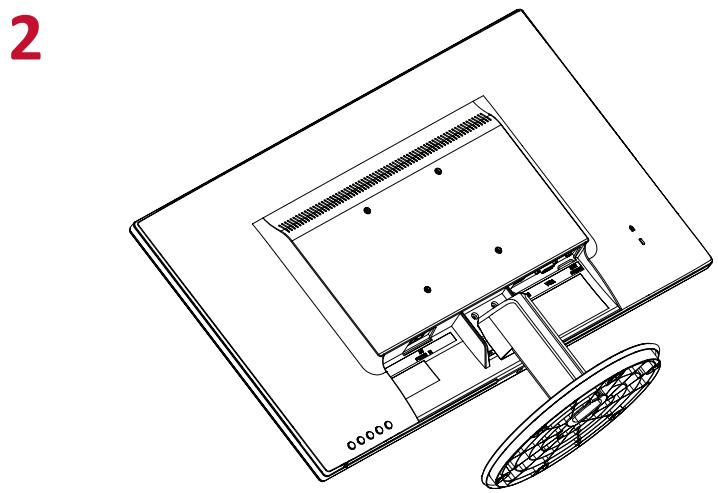 VIEWSONIC ECRANPAV - Installation du socle - 2