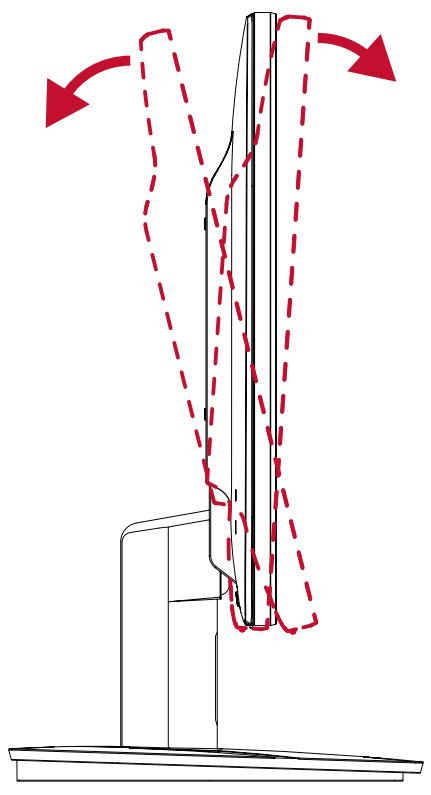 VIEWSONIC ECRANPAV - Réglage de l'angle d'inclinaison - 1