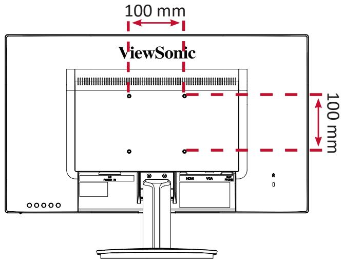 VIEWSONIC ECRANPAV - Montage mural - 1