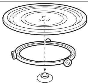 ELECTROLUX VM6E46X - Kit turntable: - 1