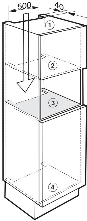 MIELE DGC XL 6805 - Encastrement dans meuble haut - 2
