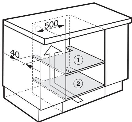 MIELE DGC XL 6805 - Encastrement dans un meuble bas - 2