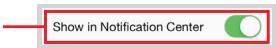COGITO CLASSIC CUIR MARRON - Activez les notifications d'e-mail entrant dans le centre de notifications iOS. - 3