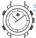 COGITO CLASSIC CUIR MARRON - Pour activer/désactiver le mode silence de votre montre : - 1