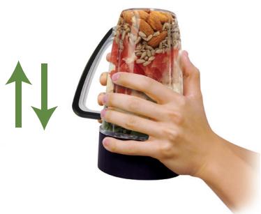 NUTRIBULLET NUTRi6OOR - LA TECHNIQUE PAR SECOUSSES - 1