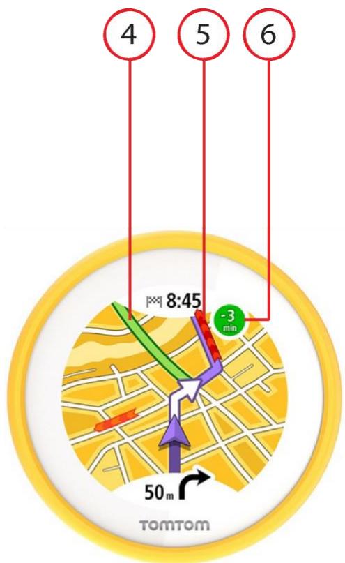TOMTOM iOcopic - Consulter le traffic sur la carte - 2