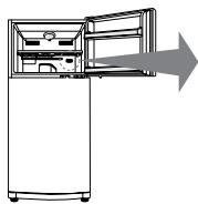 LG-GOLDSTAR GR-S566JUC - COMMANDES POUR LE COMPARTIMENT CONGÉLATEUR - 1