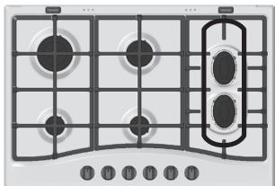 HOTPOINT PC760FX/HA - Quelques conseils pratiques pour比较好 utiliser les brûleurs centraux "Demi-Poissonnière" - 2