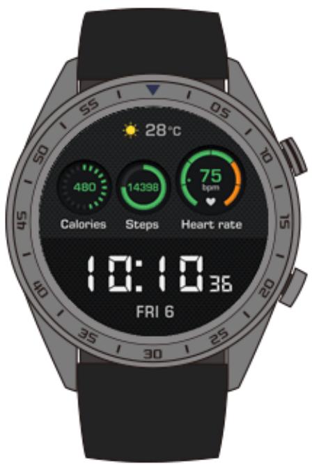 HUAWEI WATCH GT ORANGE - Eteindre votre montre - 1