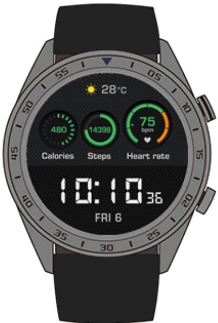 HUAWEI WATCH GT ORANGE - Forcer le redémarrage - 1