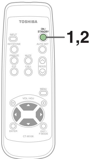 TOSHIBA TLP 251 E - A propos de l'affichage LCD - 1